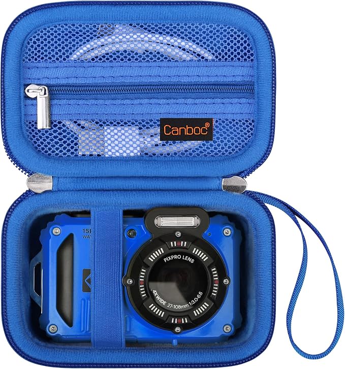 Canboc Carrying Case for Kodak PIXPRO WPZ2 Rugged Waterproof Digital Camera by Canboc