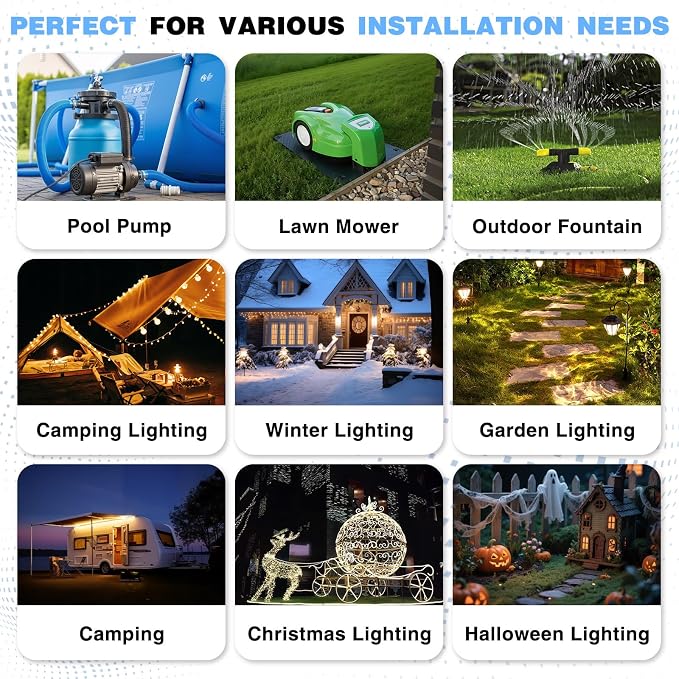 Flemoon Outdoor Extension Cord Safety Cover - Image 8