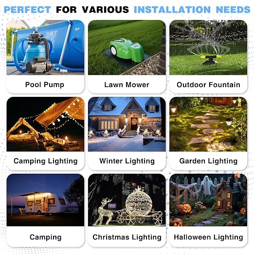 Flemoon Outdoor Electrical Box Waterproof, Medium Weatherproof Electrical Box - Image 9