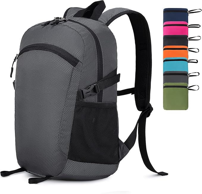 Lightweight Hiking Backpack 30L Packable Foldable Daypack Collapsible Travel by Unknown