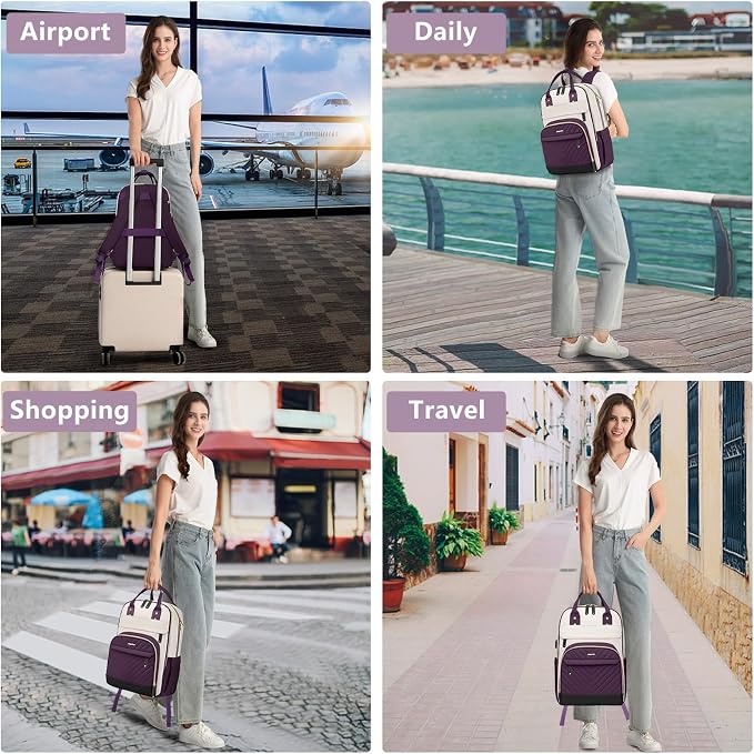 Laptop Backpack for Women Work Bag - Image 6