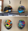 Pmsanzay 2 Pack Motorcycle Helmet Hook Multi-Purpose Jacket Hanger Keys Bags by Pmsanzay