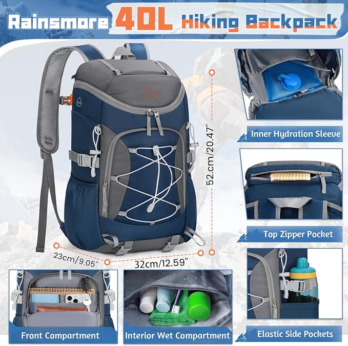 RAINSMORE Foldable Hiking Backpack - Image 4