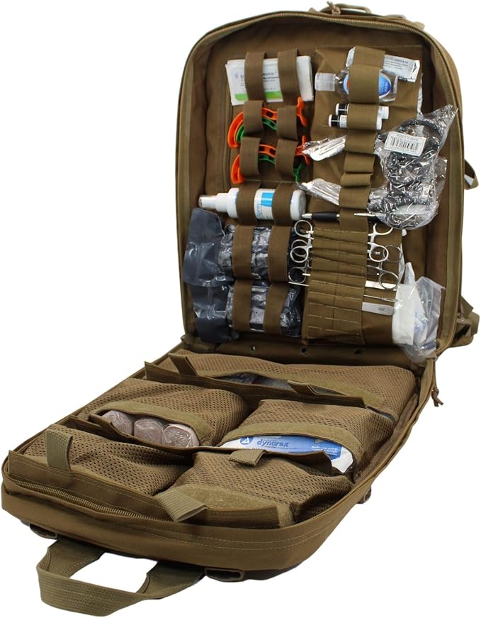 Luminary Stomp Medical Backpack Fully Stocked First Aid Trauma Kit Special - Image 2