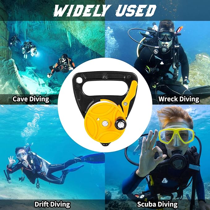 Compact 150ft Scuba Dive Reel Kayak Anchor - Image 2