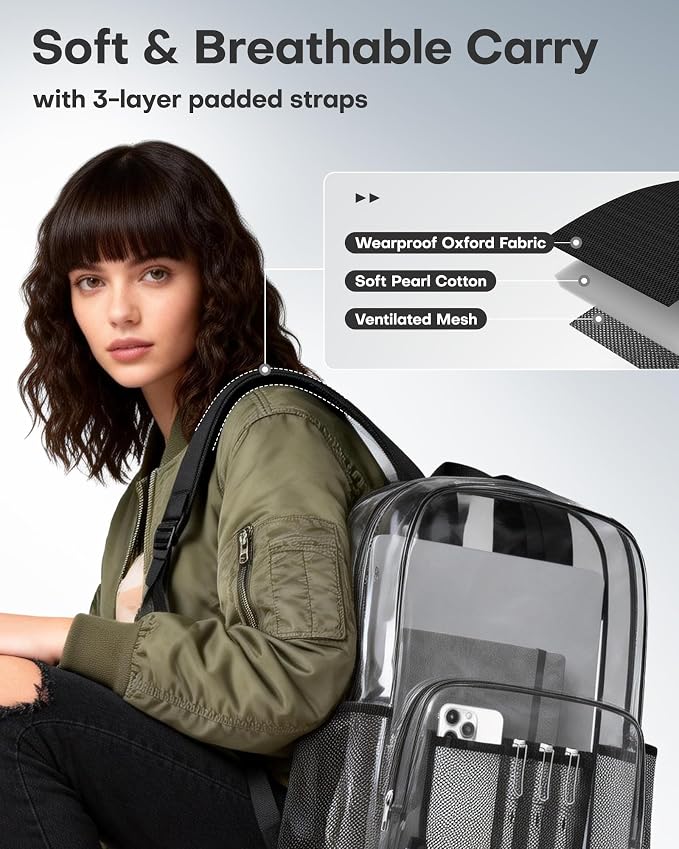 HOTOR Clear Backpack - Image 6