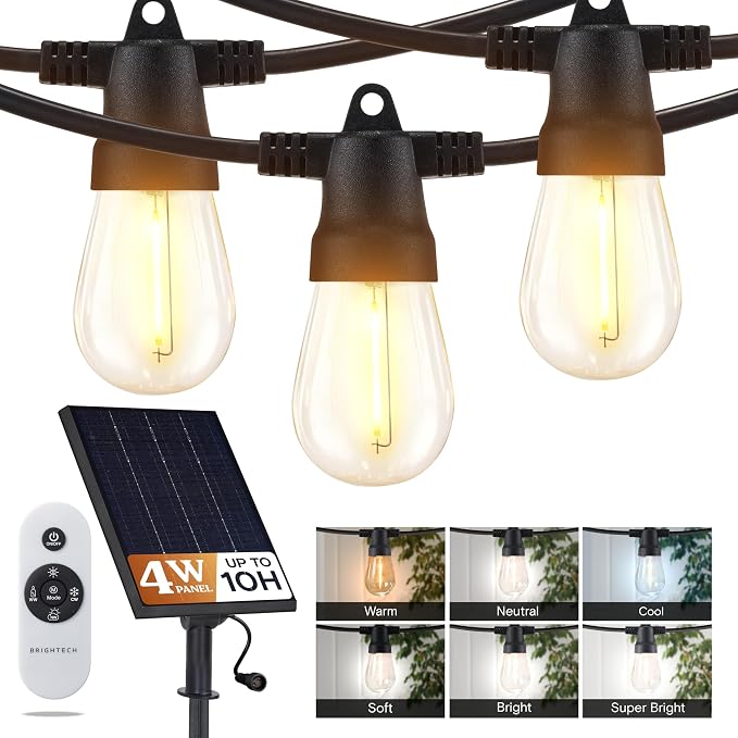 Brightech Ambience Pro 27-Ft Solar String Lights by Brightech