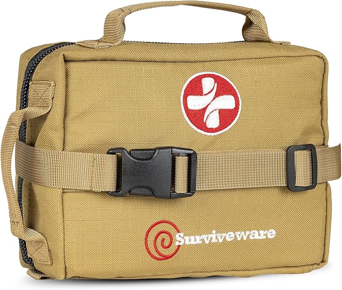 Surviveware 119 Pcs Comprehensive Premium Survival First Aid Kit - Image 2