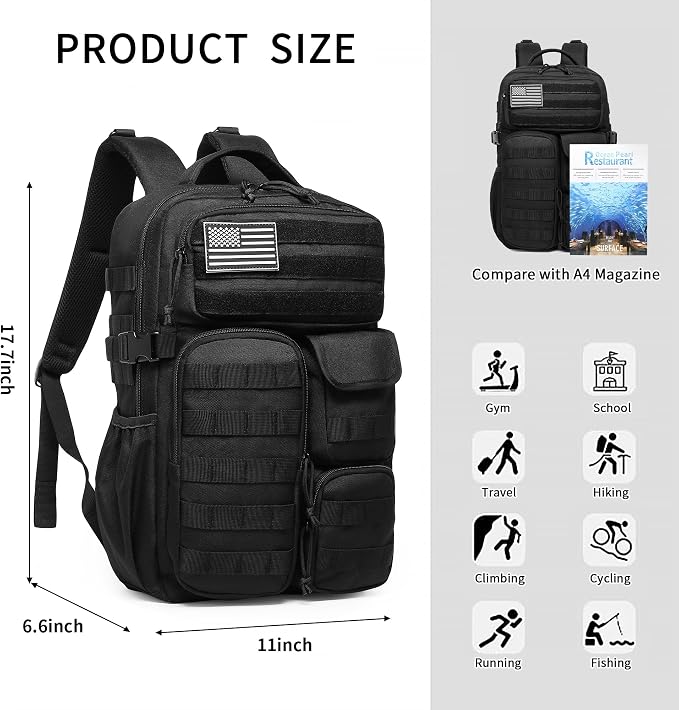 Wotony Tactical Backpack - Image 4