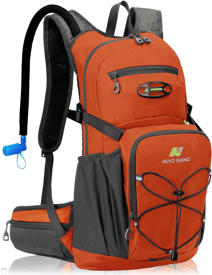 N NEVO RHINO Hydration Backpack, 18L Multipurpose Hiking Backpack by NNEVORHINO