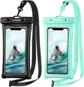 CACOE Floating Universal IPX8 Waterproof Phone case 2 Pack-Up to 7.0", by CACOE