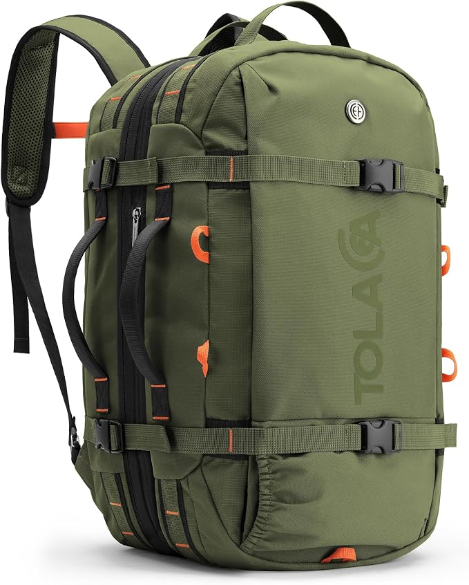 Tolaccea Travel Laptop Backpack by Tolaccea
