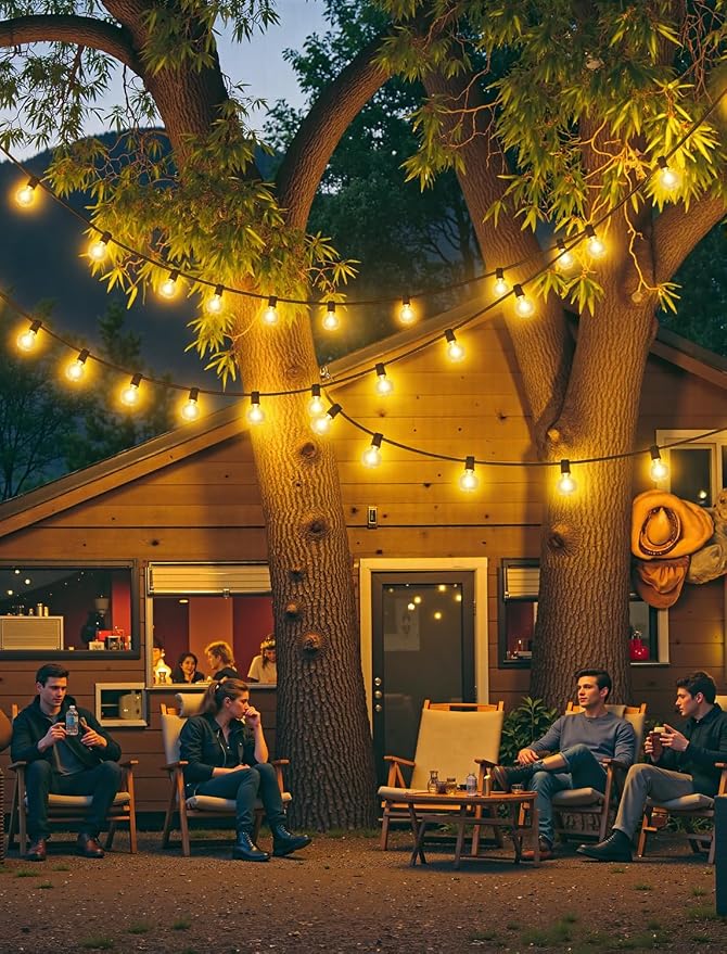 Larkvue 75FT Solar String Lights Outdoor - Image 8
