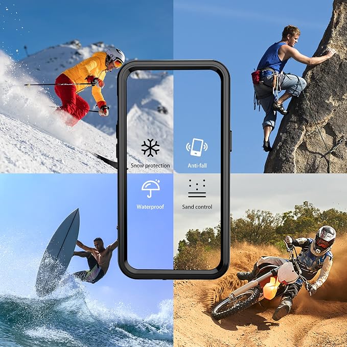for Samsung Galaxy S23 Ultra Case, IP68 Waterproof Dustproof Case, Full Body - Image 7