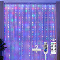 Brightown 300 LED Fairy Curtain Lights, Curtain String Lights, USB Plug in 8 by Brightown