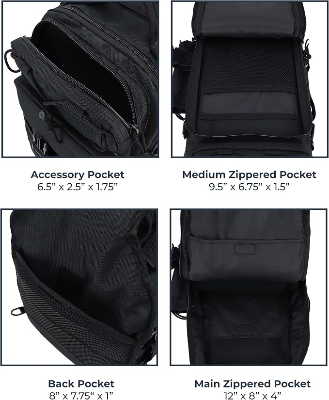 OSAGE RIVER Deluxe Tackle Sling Fishing Bag - Image 2