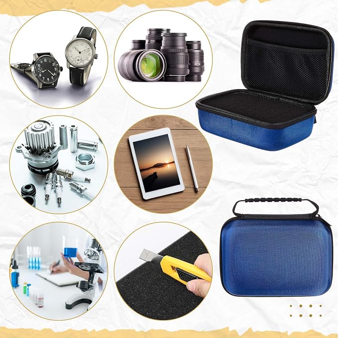 Relaxweex EVA Hard Case with Customizable Foam 13.5 x 9.8 x 5.5 Inch Protective - Image 7