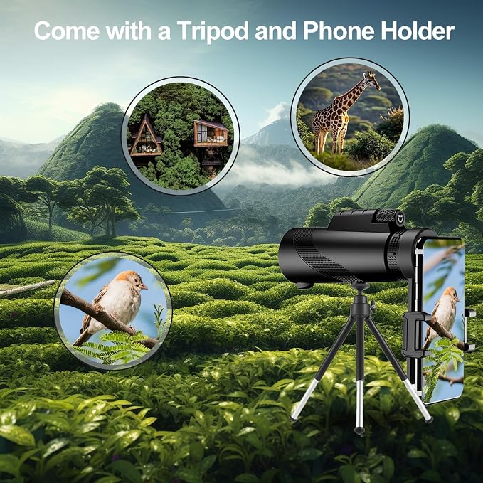Monocular-Telescope 80x100 High Powered Monoculars High Definition - Image 4