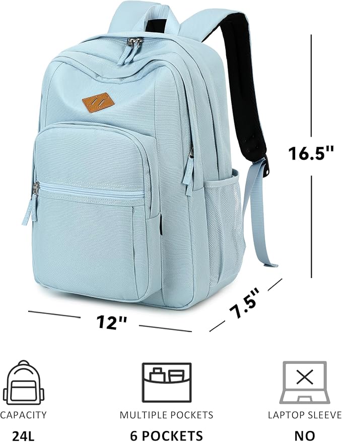 abshoo Classical Basic Travel Backpack - Image 5