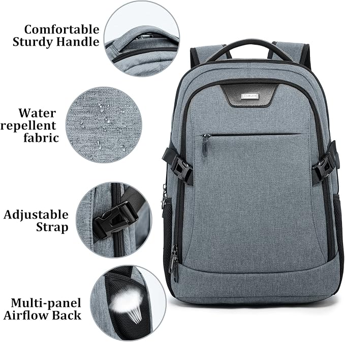 DUSLANG Travel Work Laptop Backpack - Image 5