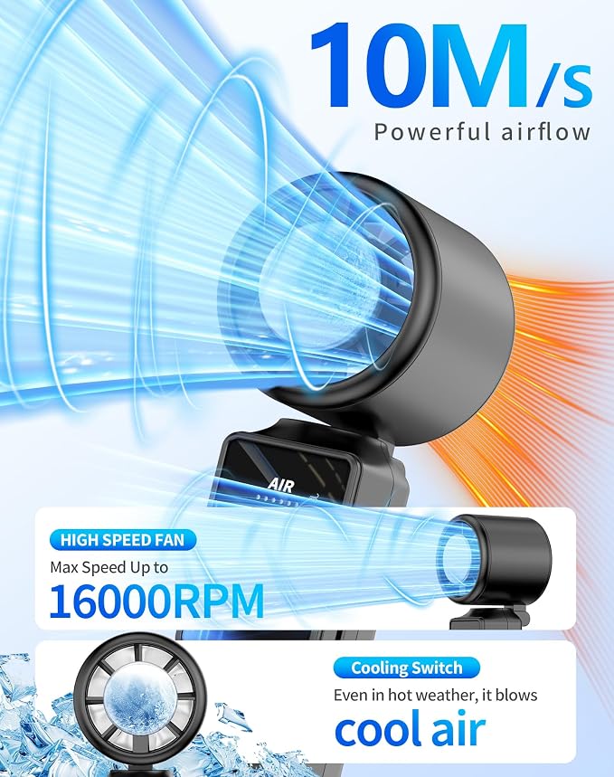 Foluu 3-in-1 Portable Cooling Fan - Image 3