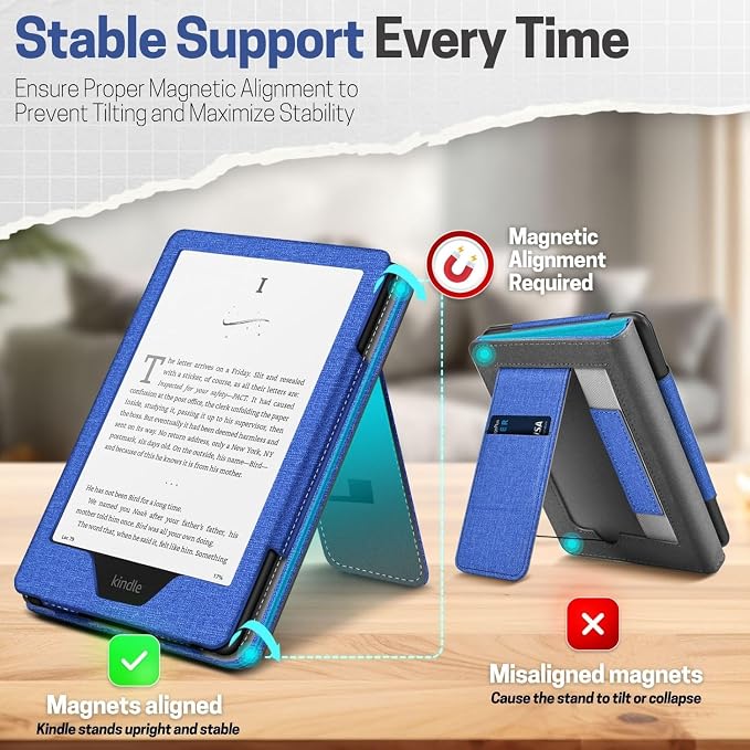 TNP Stand Case for Kindle Paperwhite 12th Generation 2024 / Kindle Colorsoft - Image 8