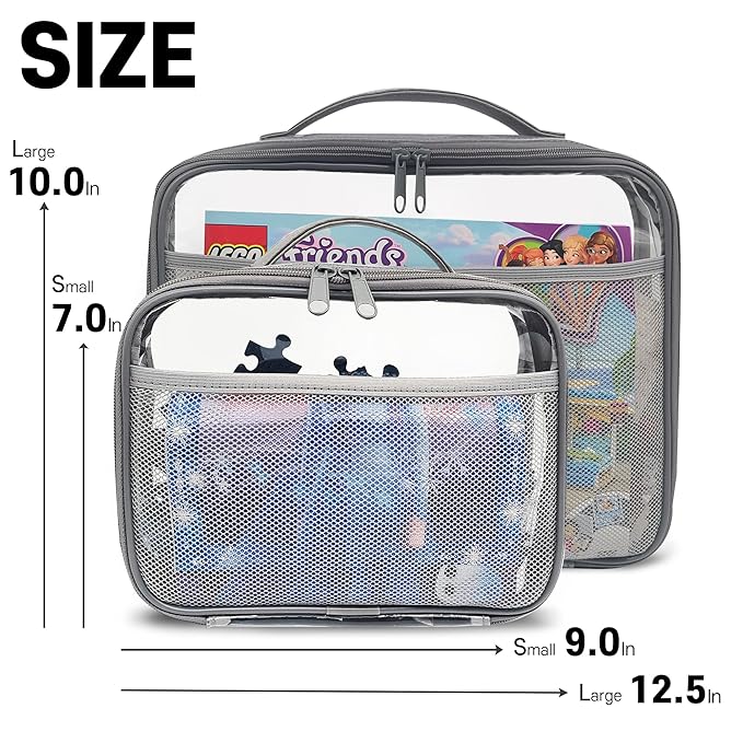 holay 4 Packs Large PVC Toy Storage Organizer - Image 3
