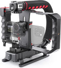 Zeadio Camera Smartphone Handheld Stabilizer, Triple Cold-Shoe Handle Grip by Zeadio