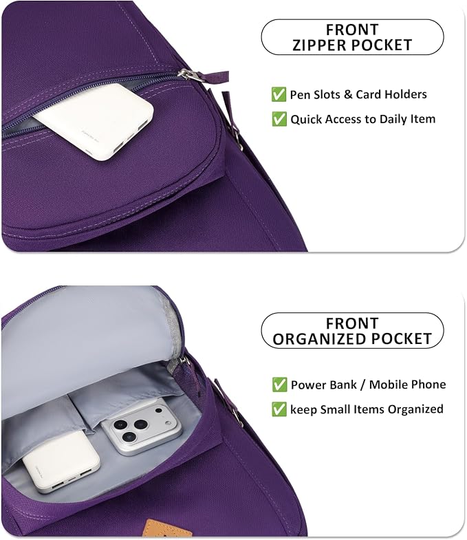 abshoo Classical Basic Travel Backpack - Image 3
