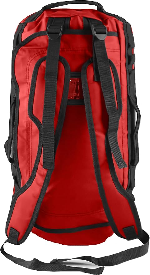 Element Equipment Trailhead Duffel Bag Shoulder Straps Waterproof Red Medium - Image 5