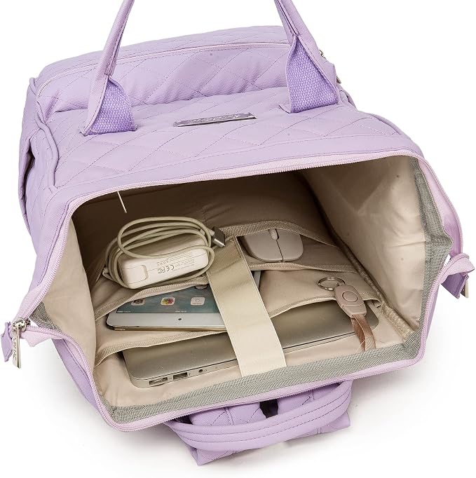 Kinmac Wide Open Style Laptop Backpack Travel Outdoor Backpack - Image 4