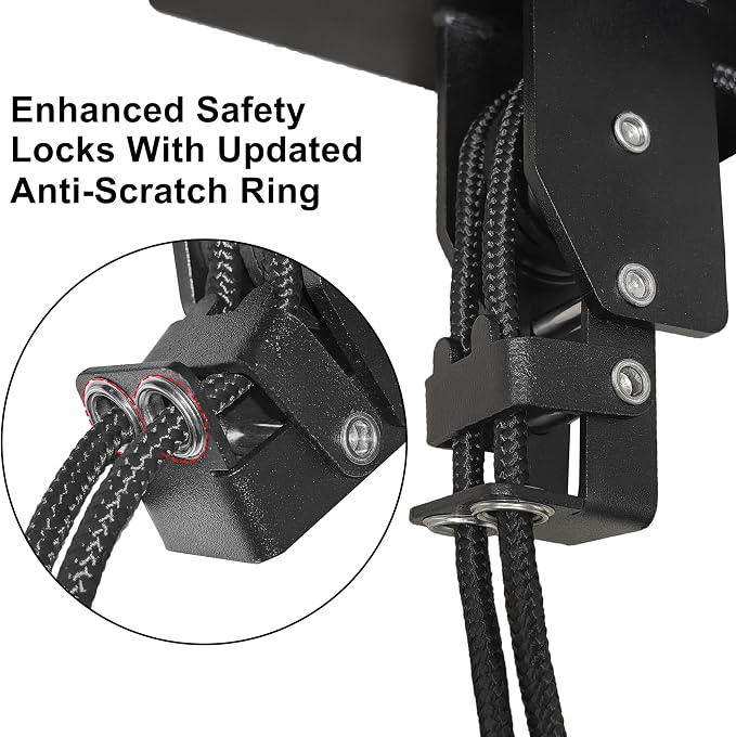 TRUSOON 2025 Upgrade Cargo Box Garage Pulley System, Garage Ceiling Hoist - Image 3