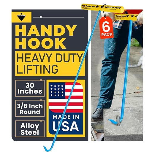 T&T Tools Heavy Duty Handy Hook – Portable 30 Inch by TTTools
