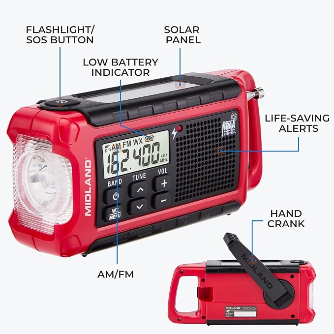 Midland ER210 NOAA Emergency Weather Radio - Image 5