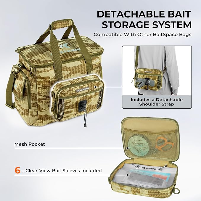 KastKing BaitSpace Fishing Tackle Bag - Image 6