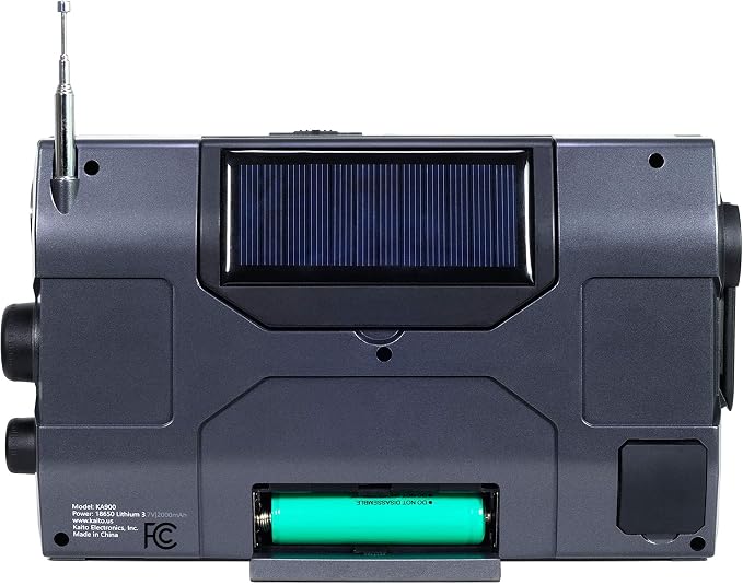 Kaito Emergency Radio Voyager Max KA900 Digital Solar Dynamo Crank Wind Up - Image 5