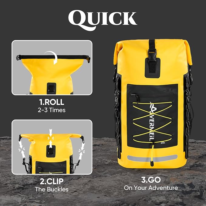 Waterproof Backpack Dry Bag - Image 6
