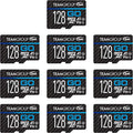 TEAMGROUP GO Card 128GB x 10 Pack MicroSDXC UHS-I U3 V30 4K by TEAMGROUP