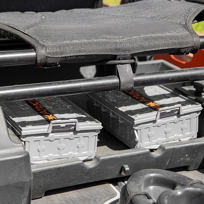 YakAttack TracPak Stackable Storage Box – Battleship Grey | Kayak Fishing Gear - Image 7