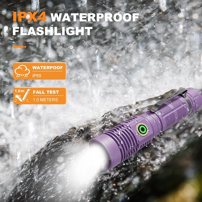 Hoxida Small Tactical Flashlights High Lumens - Image 6