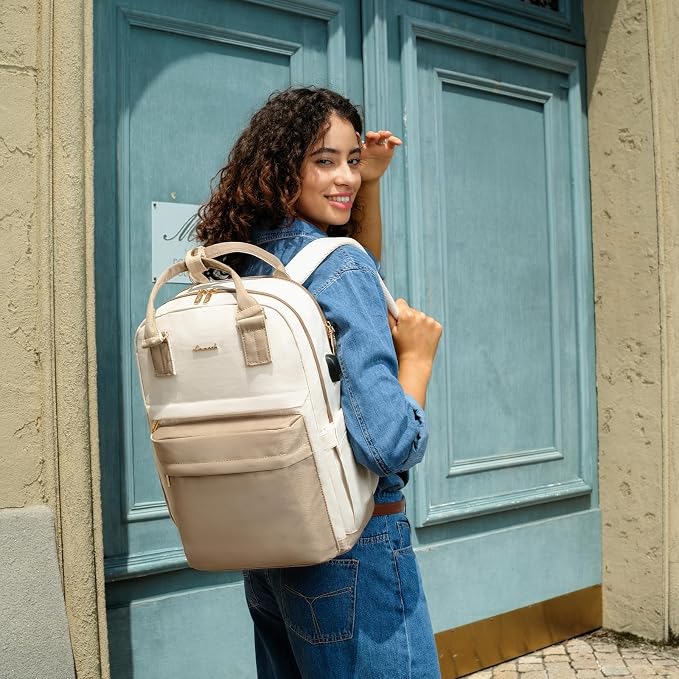 LOVEVOOK Laptop Backpack for Women Men, 17.3 Inch Laptop Bag - Image 9