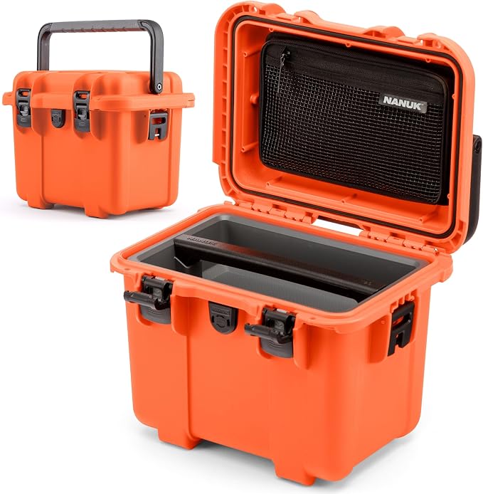 NANUK Trail 10-11.2L Waterproof Storage Box – Modular & Compact Cargo Case by NANUK
