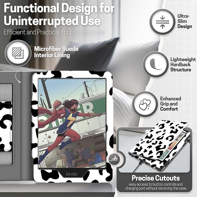 TNP Stand Case for Kindle Paperwhite 12th Generation 2024 / Kindle Colorsoft - Image 9
