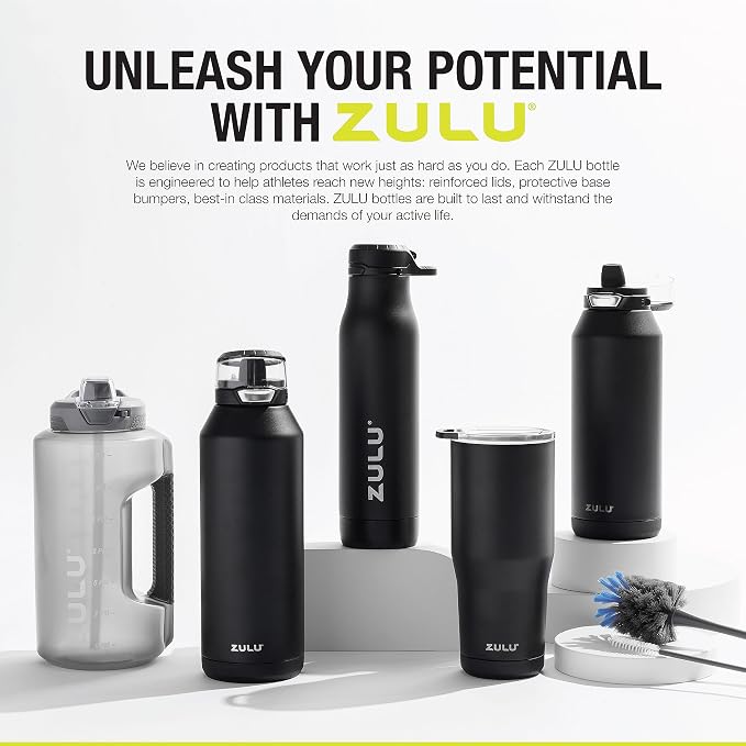 ZULU Ace Vacuum Insulated Stainless Steel Water Bottle - Image 8