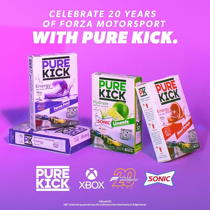 Pure Kick Forza Fuel Limited Edition Energy, Blood Orange Energy & Sonic - Image 4