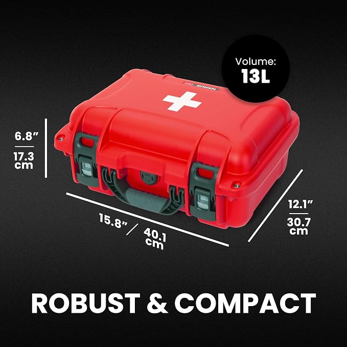 NANUK 915 Waterproof First Aid Box Empty – Durable, Medical First Aid Organizer - Image 5