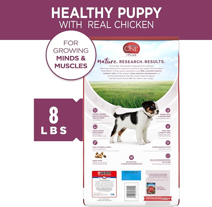 Purina ONE Puppy Food, High Protein Formula | Natural Ingredients | Added - Image 8