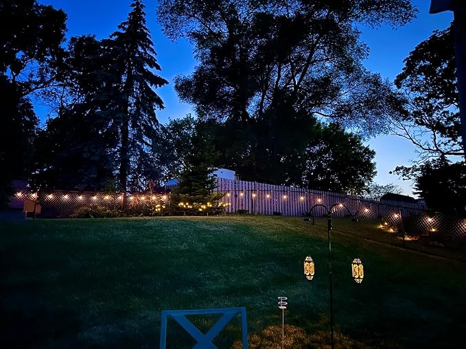 Brightech Ambience Pro Solar Powered Outdoor String Lights, 48 ft Commercial - Image 8
