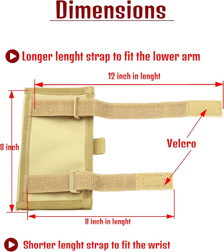 Underalert Tactical Wristband Dope Card Holder Sniper Data Book Quarterback - Image 5