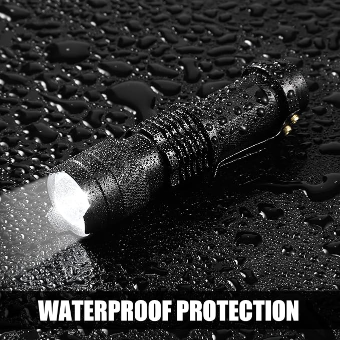 Fumete 20 Pieces LED Flashlight Mini 3 Mode Tactical Torch Small Water - Image 5